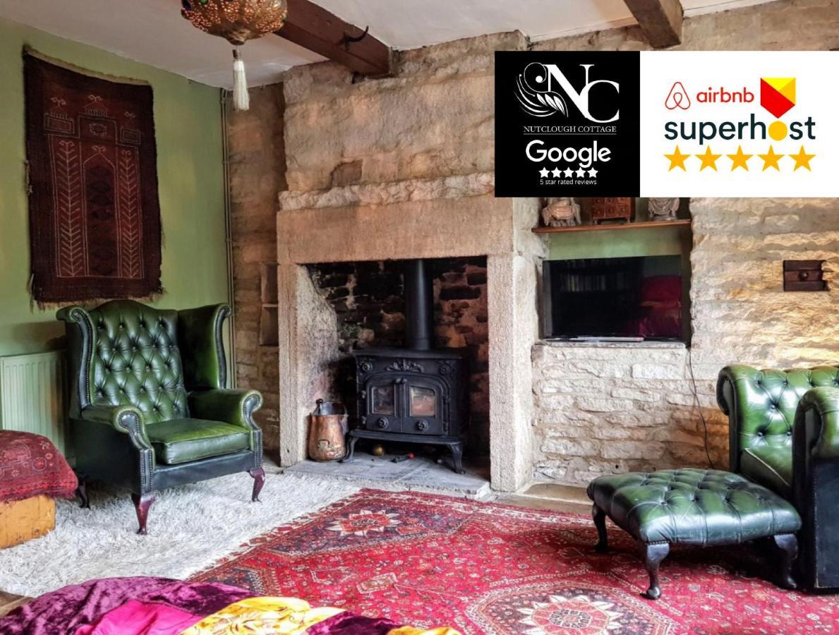 Nutclough Cottage - Log Fire And Valley View - Sleeps 2 هيبدين بريدج المظهر الخارجي الصورة
