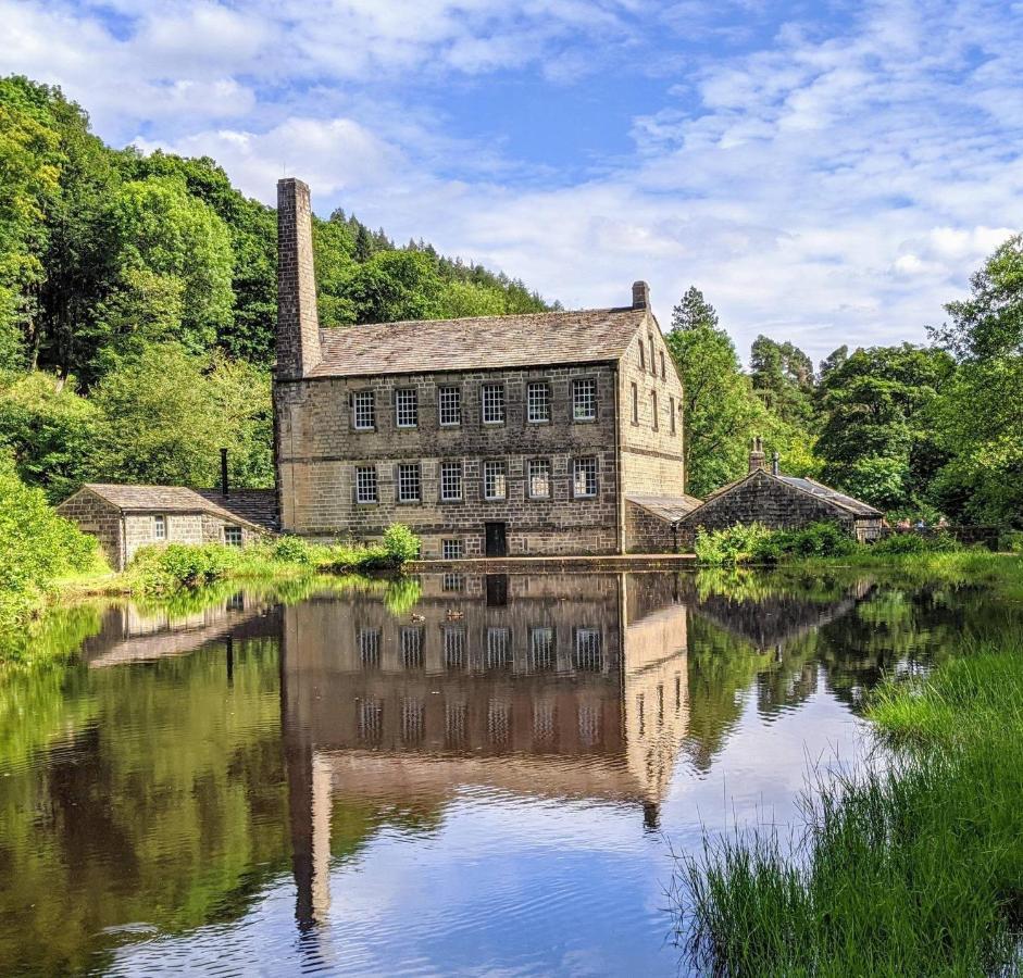 Nutclough Cottage - Log Fire And Valley View - Sleeps 2 هيبدين بريدج المظهر الخارجي الصورة